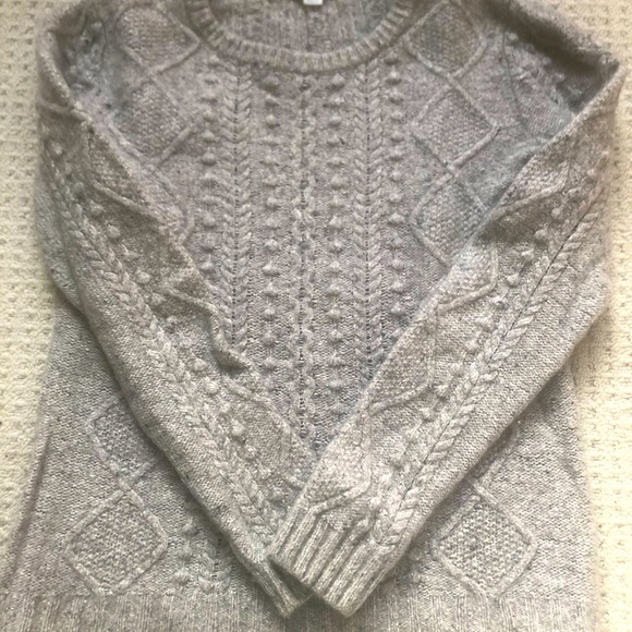 Boden Sweaters - Boden Grey cable knit sweater